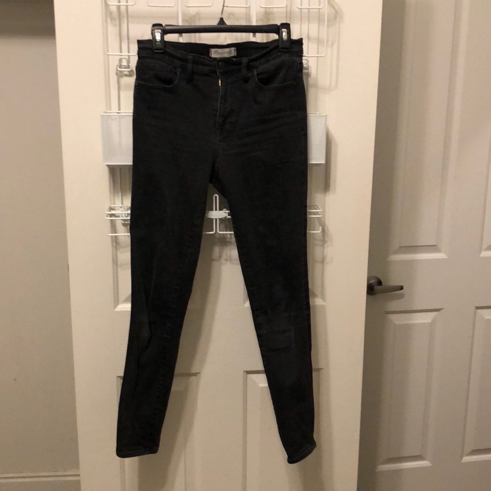 Dark grey Madewell jeans